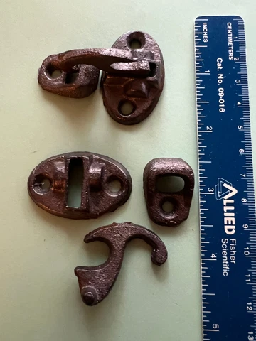 Original 1860s Victorian Shutter Catch Hatch & Latch from Upstate New York Home Cover