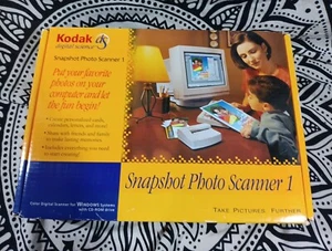 Kodak Scanner Photo Snapshot 1 Vintage 1996 COMPLETE Windows CD-Rom - Picture 1 of 6