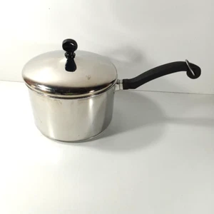 Farberware 3-Quart Stainless Steel Saucepan with lid, Silver - Picture 1 of 11