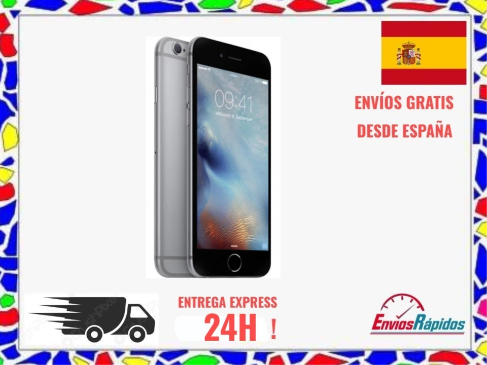 Apple iPhone 6 - 16GB - Gris Espacial seminuevo libre testeado 100% - Imagen 1 de 1