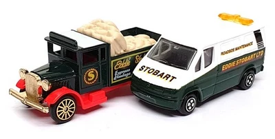 Corgi Diecast STO21 - Ford Transit Van & Morris Truck - Eddie Stobart Ltd - Image 1 of 4