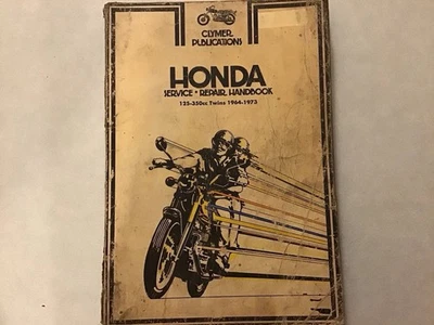 Manual de reparación de servicio Clymer Honda 125-350cc Twins 1964-1972 Foto 1 de 4