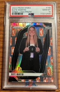 2024 Prizm WNBA Kate Martin WNBA Logo Prizm 148 PSA 10 - Bild 1 von 2