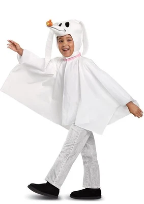 Disguise Zero Nightmare Before Christmas Toddler Boys 4-6  Costume White Disney - Image 1 of 4