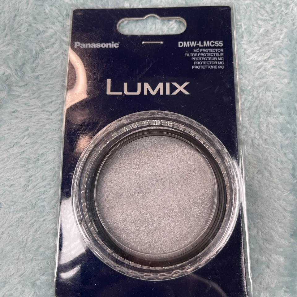 Panasonic Lumix DMW-LMC55 MC Protector Filter 55mm Lens Thread NEW - Image 1 of 4
