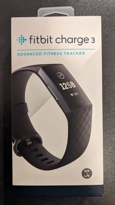 FitBit Charge 3 Fitnesstracker - Grau/Schwarz - Defekt - Bild 1 von 2