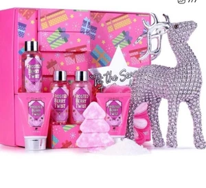 BODY & EARTH Set Spa Donna 9 Pezzi NUOVO IN SCATOLA - Foto 1 di 7