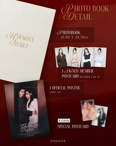 Harmony Secret LookmheeSonya LMSY PHOTOBOOK Photo Book Poster Card Postcard Set - Picture 1 of 5