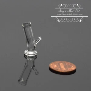 1:12 Dollhouse Miniature Glass Water Pipe Bong HMN HB425 - Picture 1 of 3