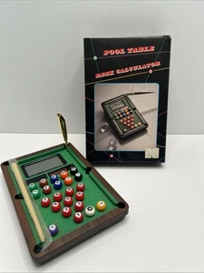 Rare Vintage Pool Table Desk Calculator (For parts only does not work) - Picture 1 of 9