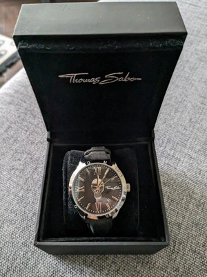 Thomas Sabo Mens Watch - Rebel Icon skull silver-coloured - image 1 of 4