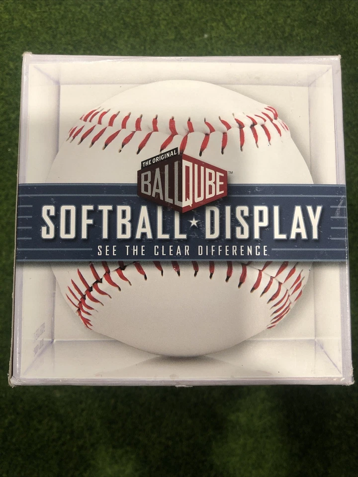 24 Softball Cube Display Cases by BallQube