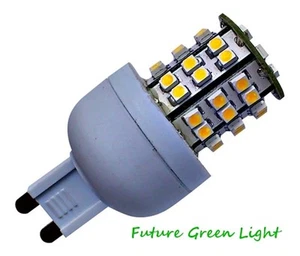 G9 48 SMD LED 240V 3.5W 240LM DIMMABLE WHITE BULB ~45W - Picture 1 of 2
