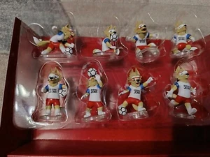 Set 2018 FIFA World Cup Russia TM Figurine Zabivaka Classic 8pcs - Picture 1 of 12