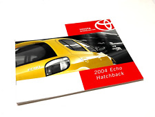 2004 Toyota Echo brochure hayon