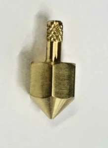 METAL SPINNING TOP * SOLID BRASS * MADE IN THE USA* FREE SHIPPING - Picture 1 of 4