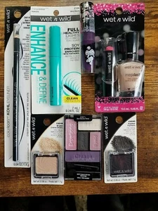 LOT 8 of Wet n Wild Cosmetics Kuromi Liquid Matte Lip Color Goth Girl mascara - Picture 1 of 2