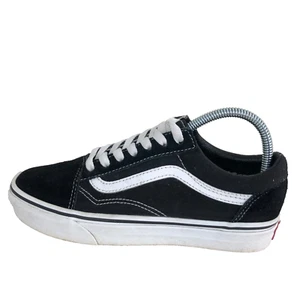 Vans Old Skool Off The Wall Black Suede Trainers Sneaker Damen UK 4 EUR 36,5 - Bild 1 von 14