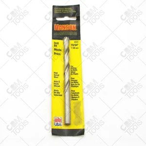 IRWIN Hanson 60519 - 19/64" General Purpose High Speed Straight Steel Drill Bit - Picture 1 of 1