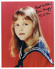Erin Murphy 1964 - véritable photo signée autographe 8"x10" actrice américaine ensorcelée