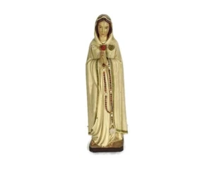 Statue Unsere Liebe Frau Maria Rosa Mystica Montichiari Italienische Gips Pilger Madonna 1 - Bild 1 von 10
