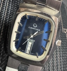 Certina Elektronisch 9183 Vintage Uhr 37Mm Defekt - Bild 1 von 21