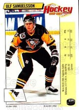 1992-93 Panini Stickers French #229 Ulf Samuelsson