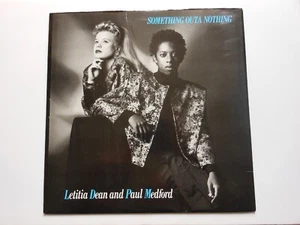 LETITIA DEAN AND PAUL MEDFORD Something Outa Nothing 7" vinyl Single 1986 BBC - Imagen 1 de 6