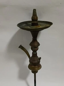 Antique Vintage Rare Brass Egyptian Hookah - Picture 1 of 20