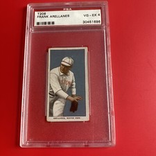 1909-11 T206 PIEDMONT FRANK ARELLANES Piedmont 350 PSA 4