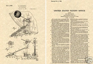 LUDWIG SPEED KING BASS DRUM PEDAL Patent Art Print READY TO FRAME!!! twin spring - Picture 1 of 1