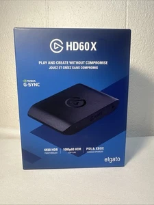 Elgato HD60 X External Capture Card 4K60 HDR10 PC, PS5 & Xbox Compatibility - Picture 1 of 7