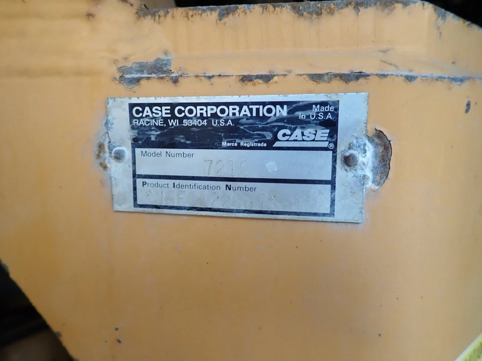 Case 721C Cargador de Ruedas Cucharón Inclinable Cilindro Volquete 308986A1 Foto 1 de 2