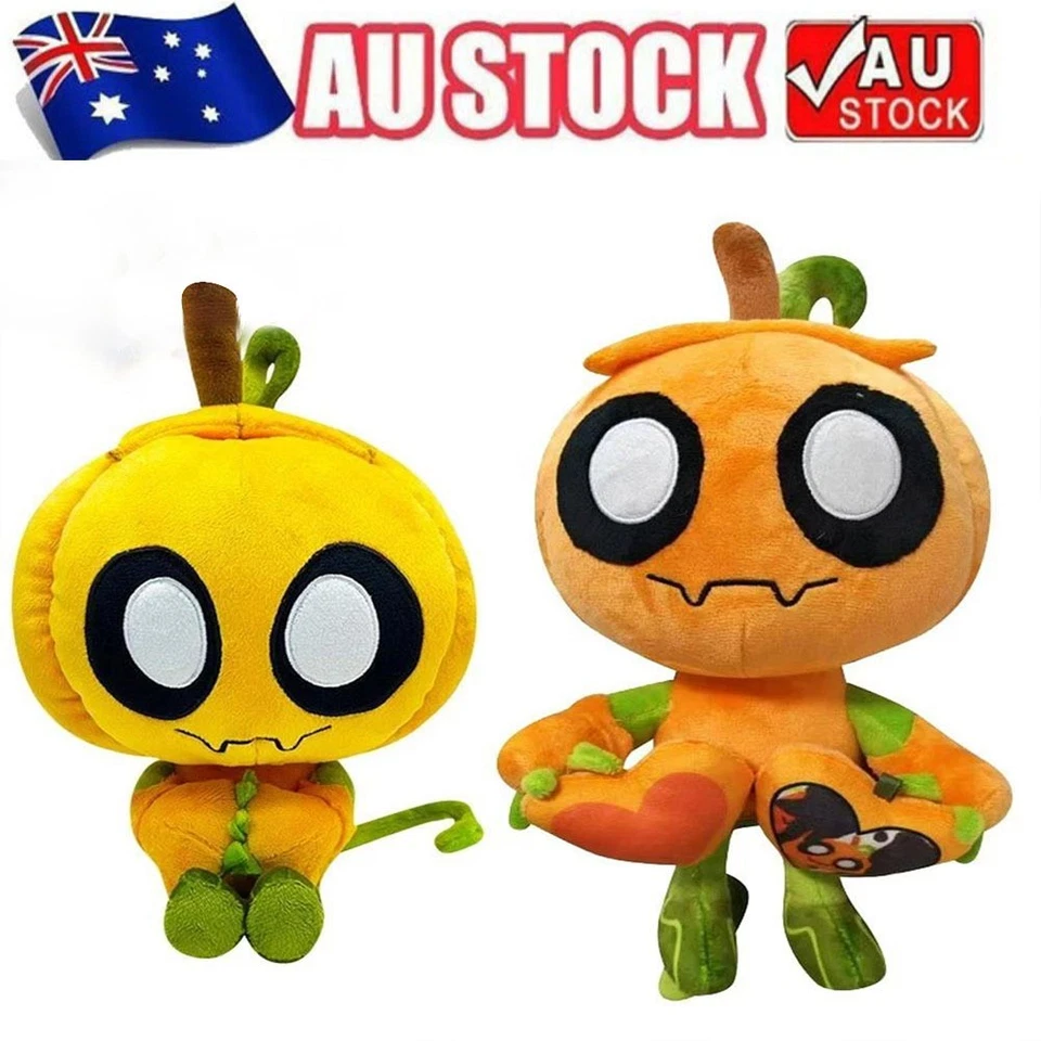 Dandy's World Plush Gourdy Goob Pebble Soft Stuffed Doll Pillow Kid Toy Gifts AU - image 1 of 4