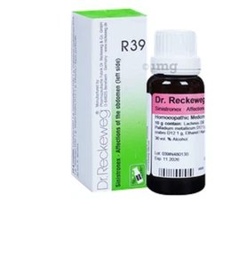 @ Dr. Reckeweg R39 Affections Of The Abdomen 22ml - Picture 1 of 5