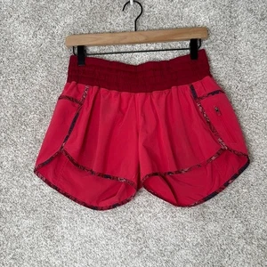 Pantalón Corto Lululemon Floral Rosa - Talla 8 - Imagen 1 de 10