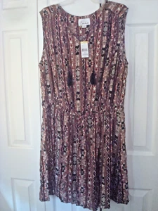 Vestido informal para damas plus talla 3X nuevo con etiquetas - Imagen 1 de 2