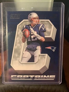 TOM BRADY 2018 Panini Score Captains Insert #18 | Patriots (Z13) - Picture 1 of 2