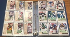1992 NFL Upper Deck Football Complete 400 Card Set HAND COLLATED - Picture 1 of 2