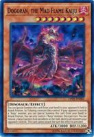 Yugioh Card Dogoran The Mad Flame Kaiju CORE-EN087 1st Edition Silver Rare 