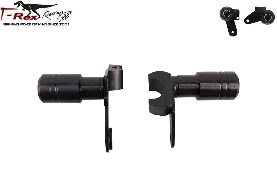 T-Rex Racing 2006 - 2008 Kawasaki Ninja 650R ползунки рамы без выреза - Изображение 1 из 1