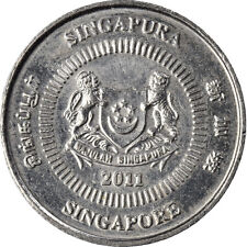 [#929508] Moneta, Singapur, 10 Cents, 2011