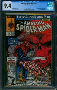Amazing Spider-Man #325 ❄️ CGC 9,4 páginas blancas ❄️ cubierta de calavera roja McFarlane 1989 - Imagen 1 de 3