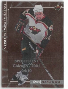 2000-01 BAP Signature Series SportsFest Chicago Bronze #203 Steve McKenna /10 - Picture 1 of 2