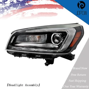 Faro halógeno para GMC Acadia 2013 2014 2015 2016 con tubo LED negro lado izquierdo - Imagen 1 de 12