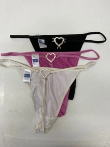 Sexy Tanga Diamonte Corazón Damas - Imagen 1 de 1