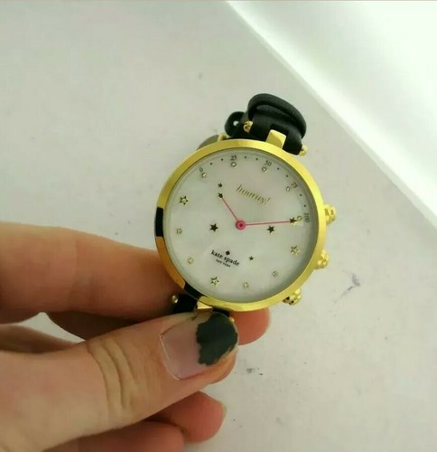 Orologio Kate Spade Smartwatch Hybrid Metro KST23204 Acciaio Inox Non Funzionante AS IS