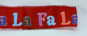 Member's Mark Premium Holiday Themed Wired Edge Ribbon 2.5" Wide x 50 Yards Roll - Picture 1 of 18