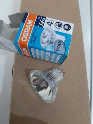 OSRAM HALOGEN DECOSTAR TITAN 20W 12V GU4 220LM - Image 1 of 4