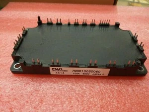 1 pcs 7MBR100SD060 FUJI IGBT MODULE 7MBR100SD-060 - Picture 1 of 1